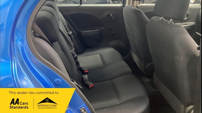 Nissan Micra 1.2 12V Acenta Euro 5 Silver #9