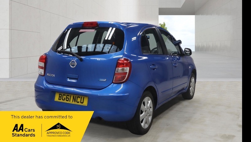 Nissan Micra 1.2 12V Acenta Hatchback Blue #4