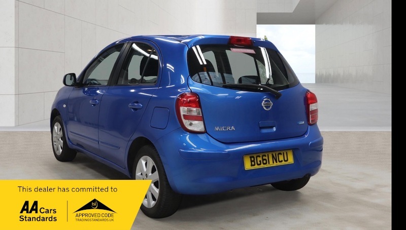 Nissan Micra 1.2 12V Acenta Hatchback Blue #3