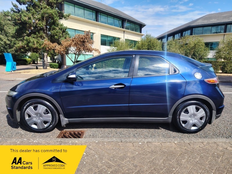 Honda Civic 1.4 I-dsi Se Plus Blue #4