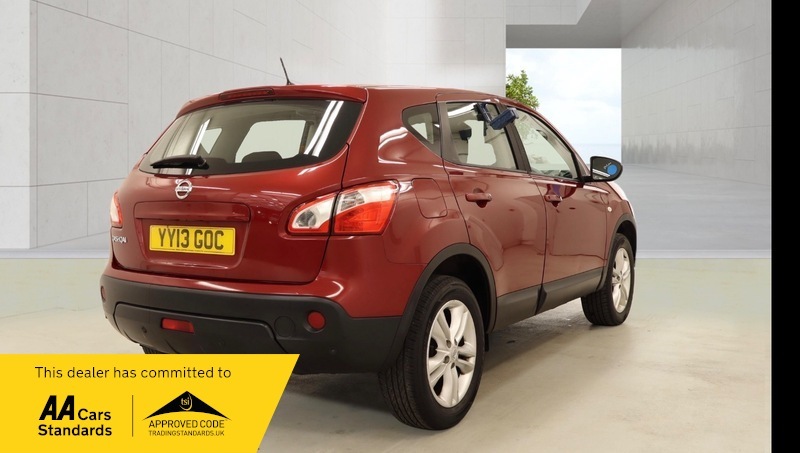 Nissan Qashqai 1.6 Acenta Suv Red #4