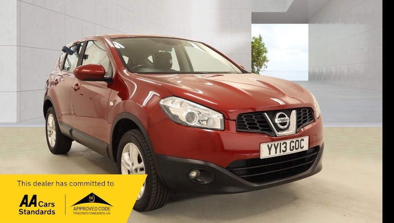 Nissan Qashqai 1.6 Acenta Suv Red