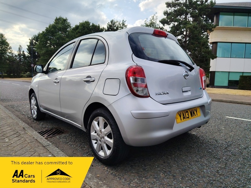 Nissan Micra 1.2 12V Acenta Hatchback Silver #5
