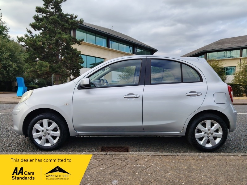 Nissan Micra 1.2 12V Acenta Hatchback Silver #4