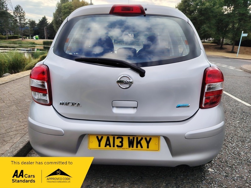 Nissan Micra 1.2 12V Acenta Hatchback Silver #6