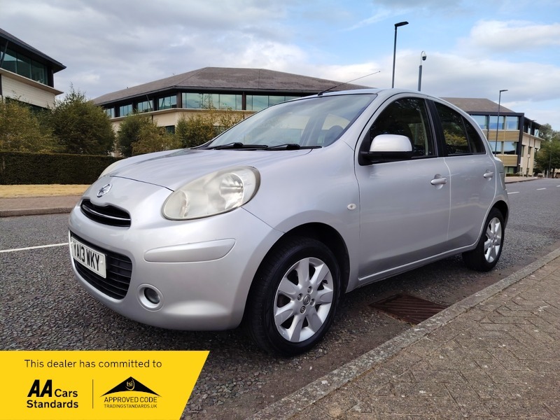 Nissan Micra 1.2 12V Acenta Hatchback Silver #3