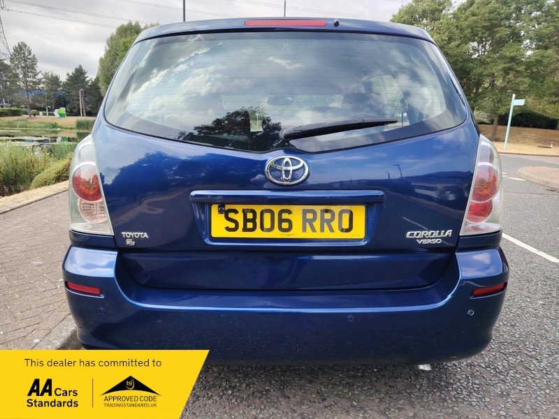 Toyota Corolla Verso 1.8 T3 Mpv Blue #6