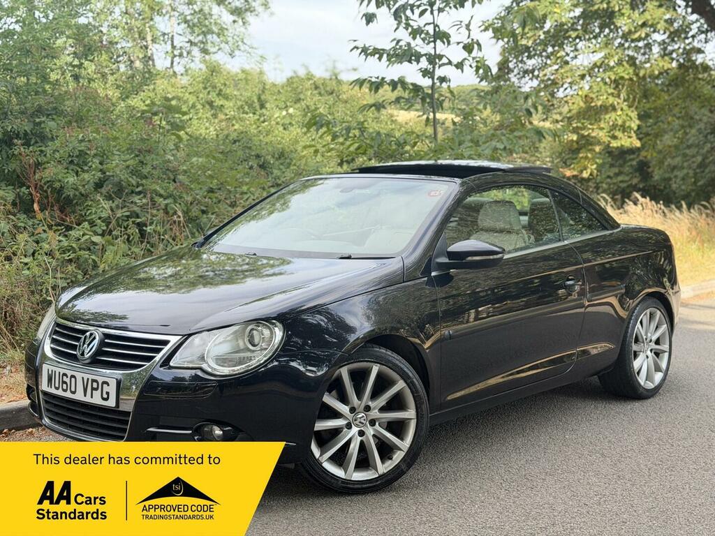 Volkswagen EOS 2.0 Tdi Cr Sport Cabriolet Euro 5 Black
