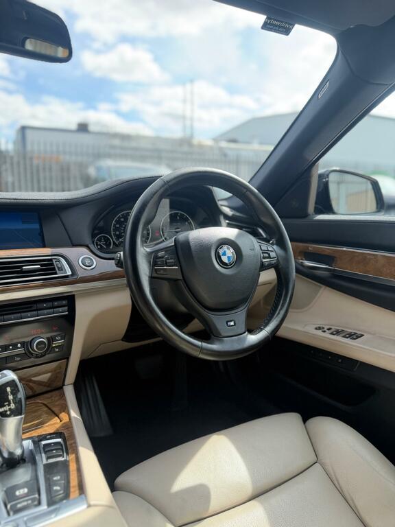 BMW 7 Series 3.0 730Ld Se Saloon Euro 5 245 Ps Black #25