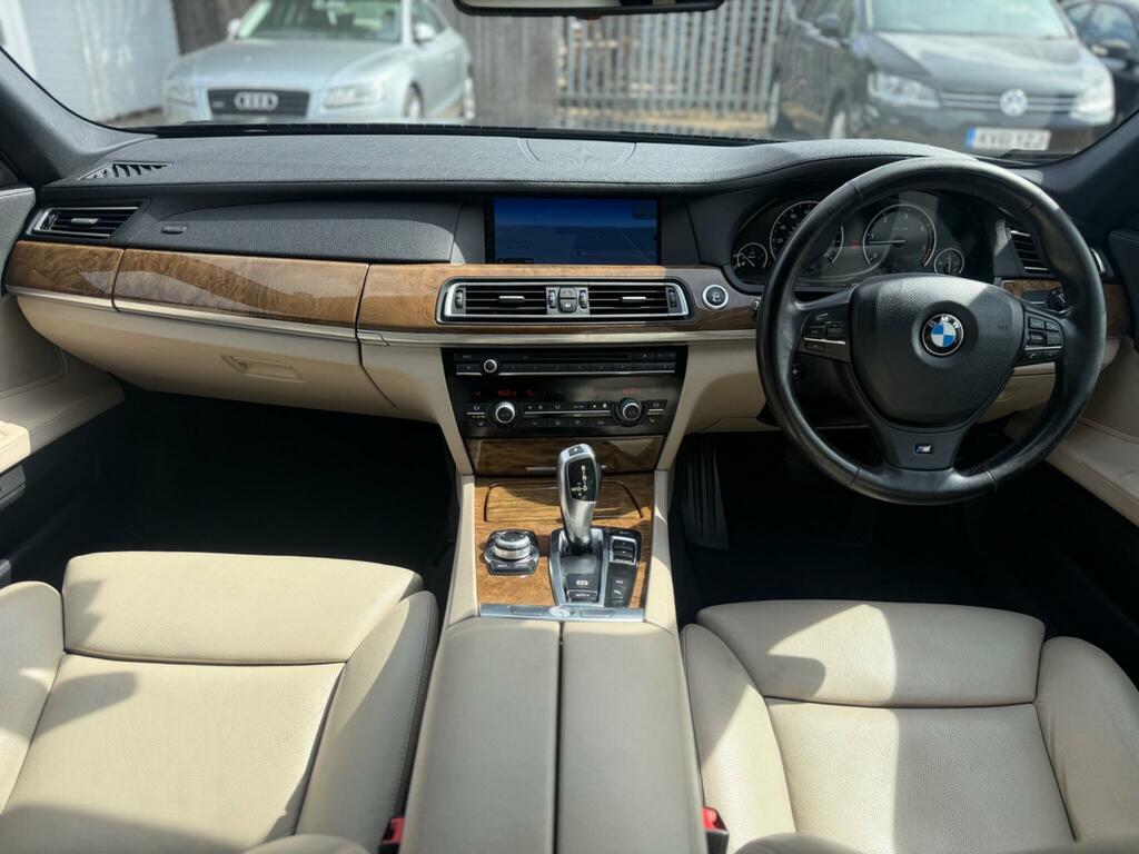 BMW 7 Series 3.0 730Ld Se Saloon Euro 5 245 Ps Black #27