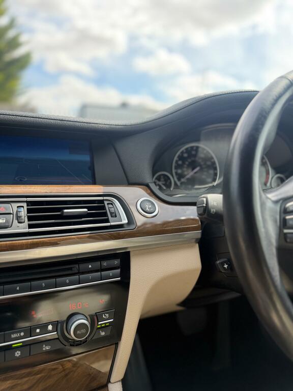 BMW 7 Series 3.0 730Ld Se Saloon Euro 5 245 Ps Black #34