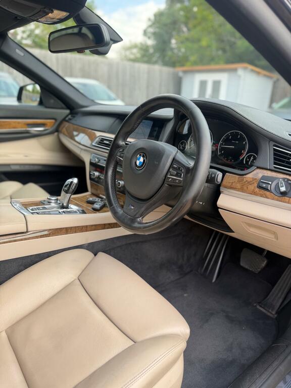 BMW 7 Series 3.0 730Ld Se Saloon Euro 5 245 Ps Black #24