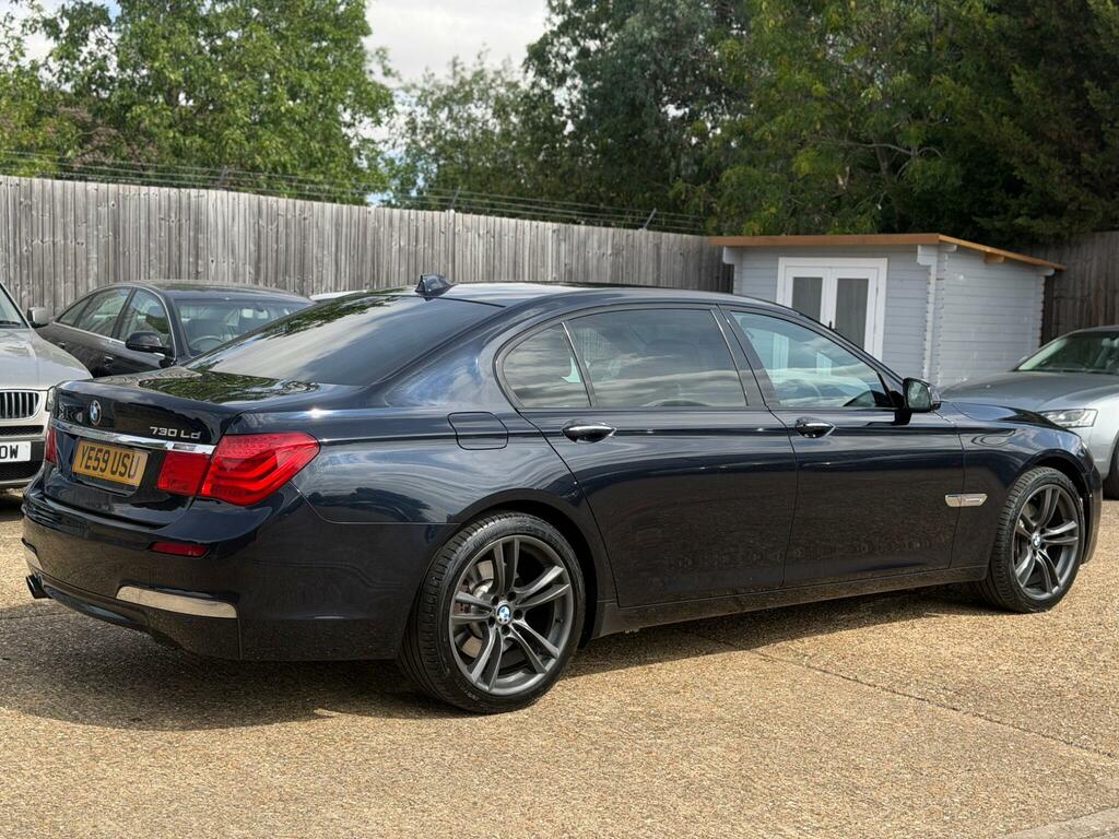 BMW 7 Series 3.0 730Ld Se Saloon Euro 5 245 Ps Black #8