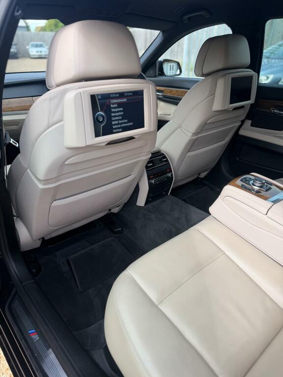BMW 7 Series 3.0 730Ld Se Saloon Euro 5 245 Ps Black #16