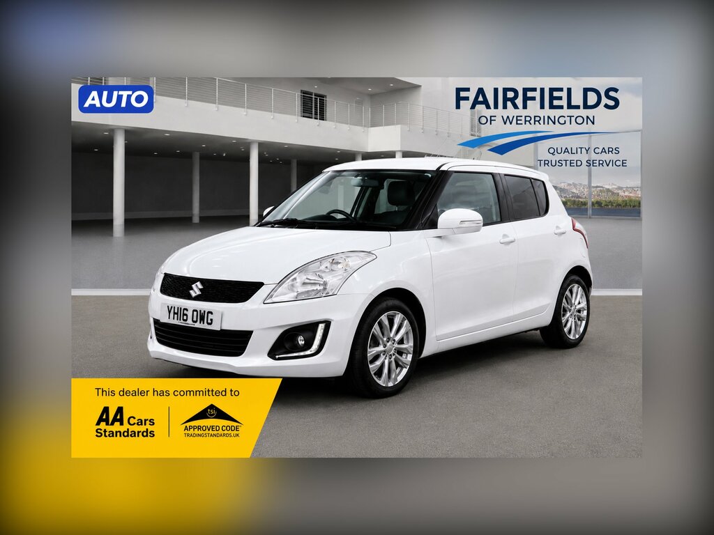 Suzuki Swift 1.2 Sz4 Hatchback Euro 6 94 Ps White