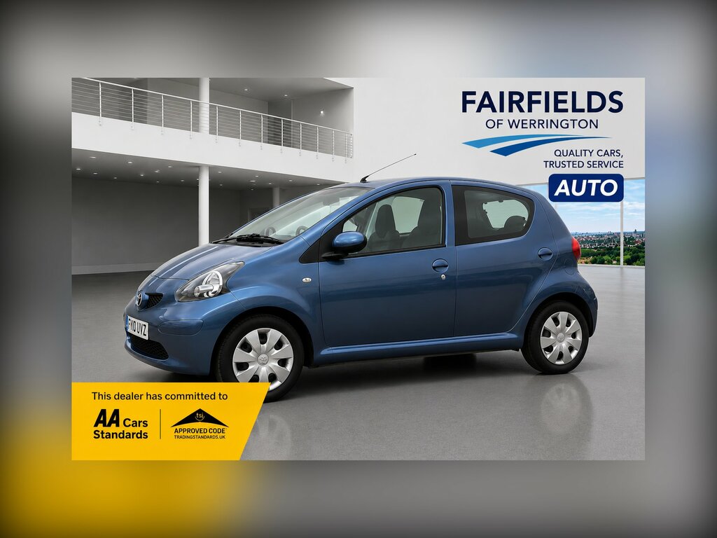 Toyota Aygo 1.0 Vvt-i Blue Hatchback Multimode Euro Blue