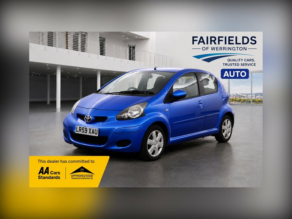 Toyota Aygo 1.0 Vvt-i Blue Hatchback Multimode Euro Blue