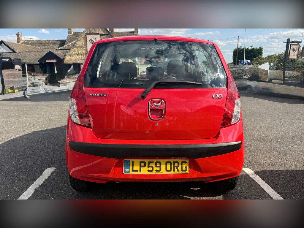 Hyundai I10 1.2 Comfort Hatchback Euro 4 77 B Red #3