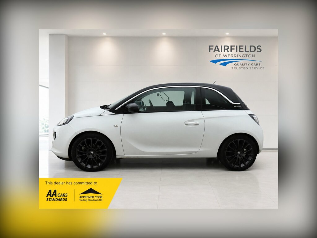 Vauxhall Adam 1.4 16V Glam Hatchback Euro 5 8 White