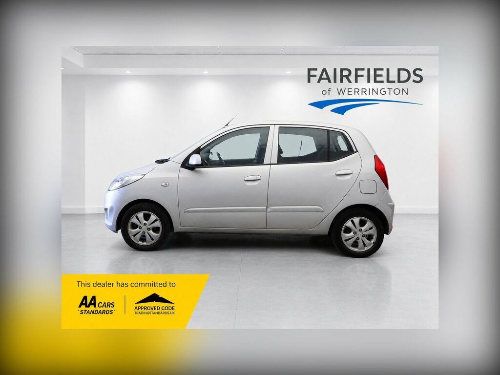 Hyundai I10 1.2 Active Hatchback Euro 5 85 Bh Silver