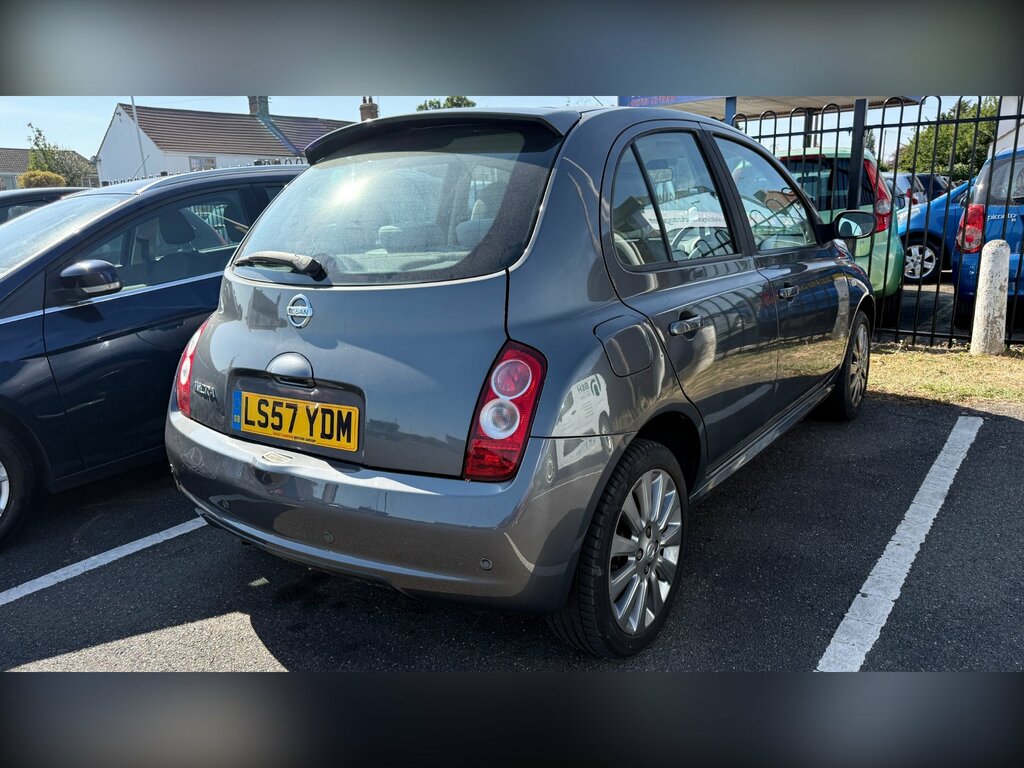 Nissan Micra 1.4 16V Active Luxury Hatchback Grey #4