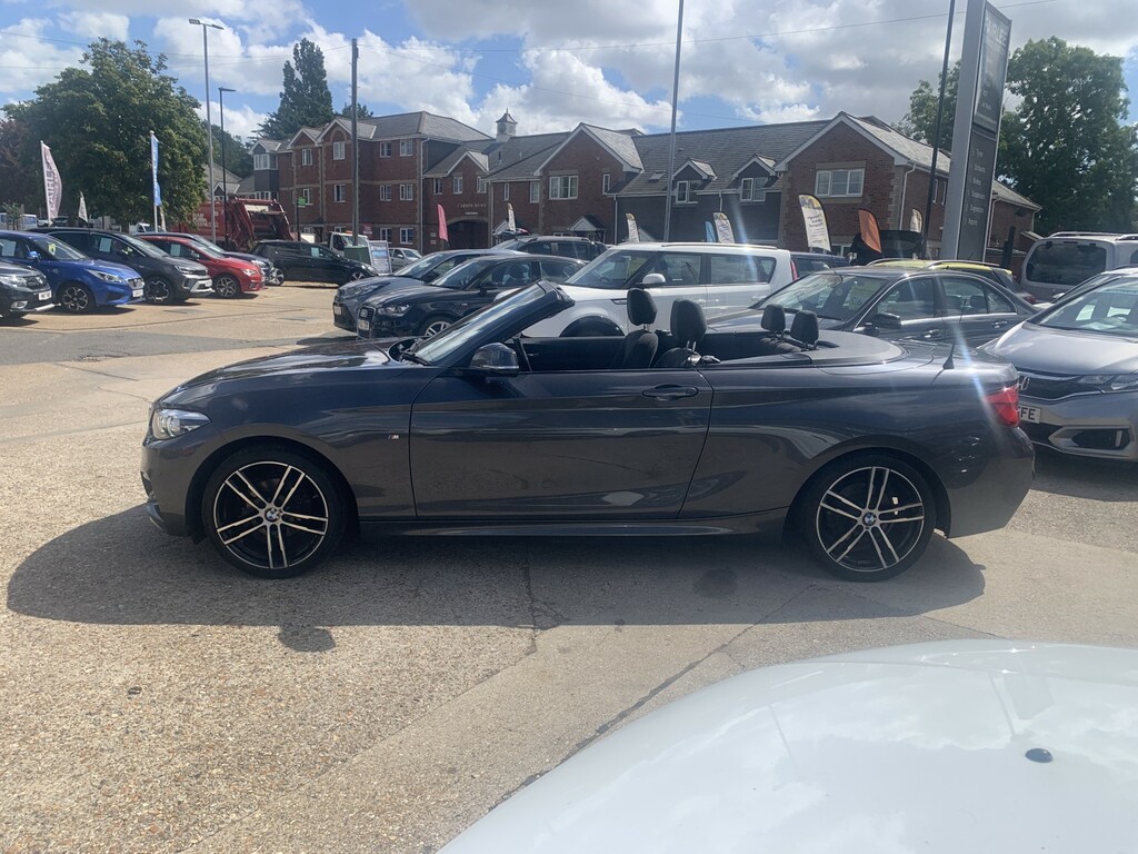 BMW 2 Series 1.5 218I M Sport Convertible FE18OFL Grey #5