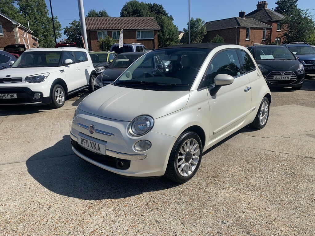Fiat 500C 1.2 500C 1.2 Lounge White #4