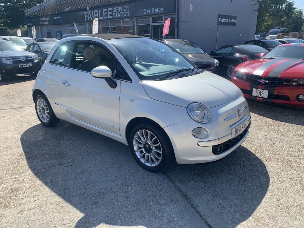 Fiat 500C 1.2 500C 1.2 Lounge White #2