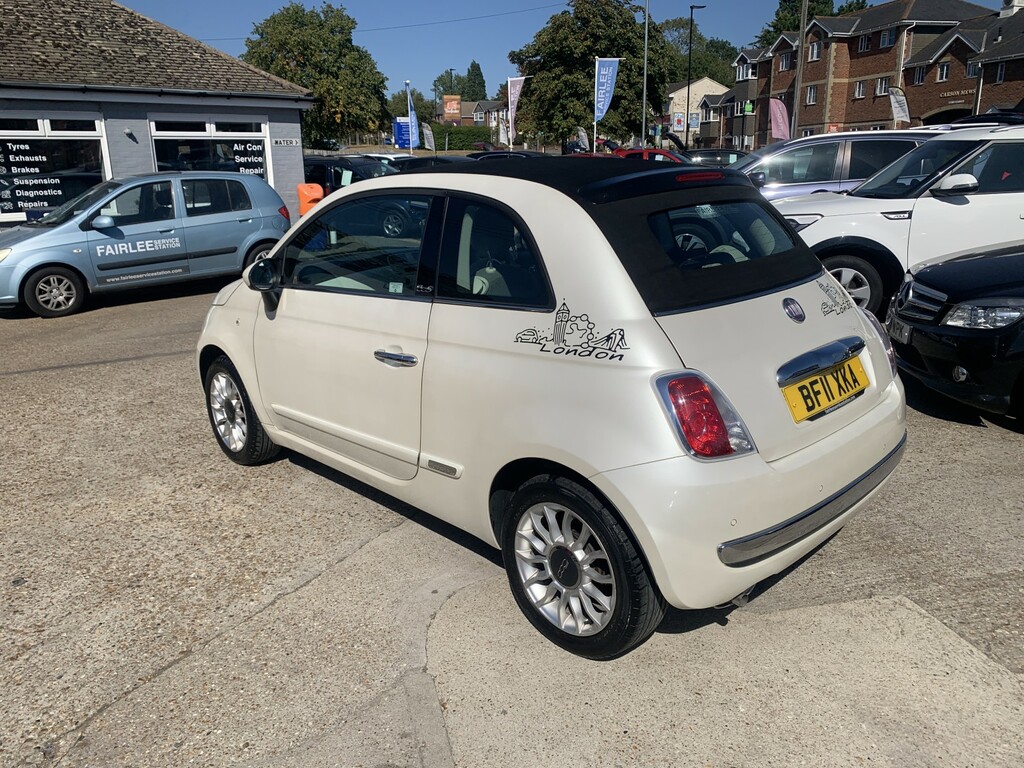 Fiat 500C 1.2 500C 1.2 Lounge White #6