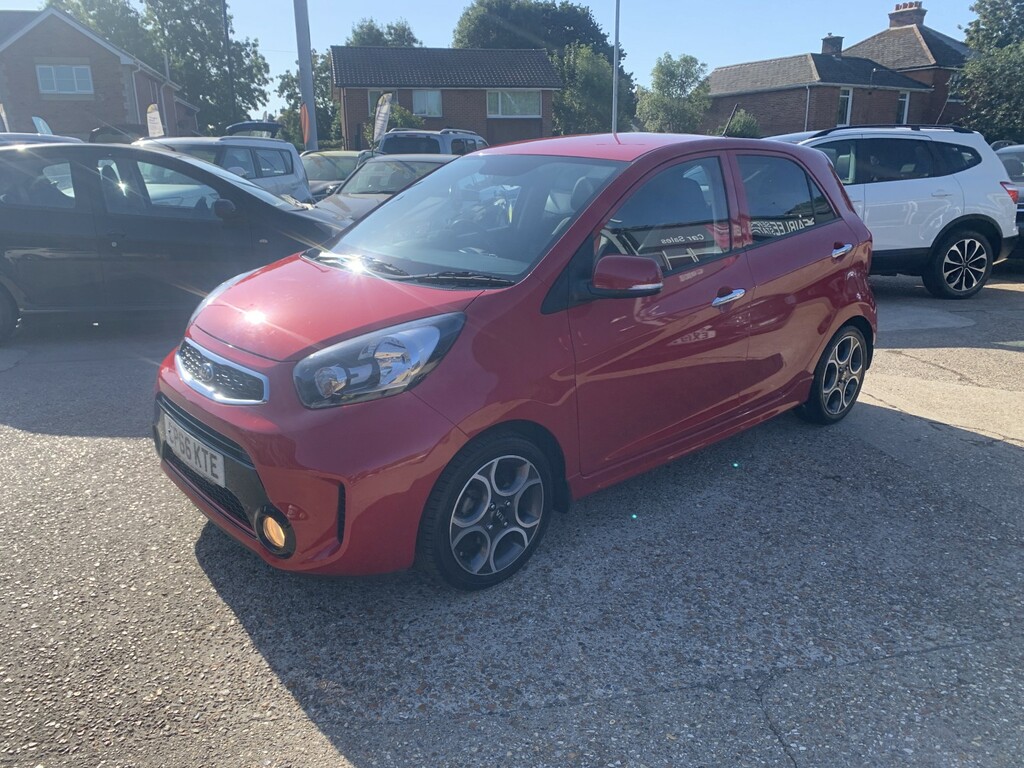 Kia Picanto 1.25 Sport Isg Red #4