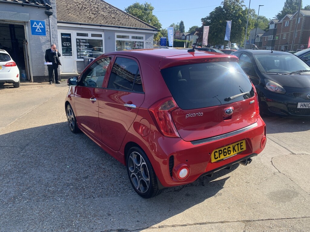 Kia Picanto 1.25 Sport Isg Red #6