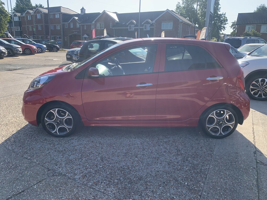 Kia Picanto 1.25 Sport Isg Red #5