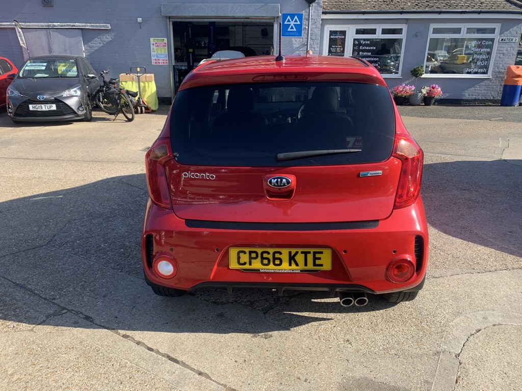 Kia Picanto 1.0 1 Air Hatchback Euro 6 65 B White #7