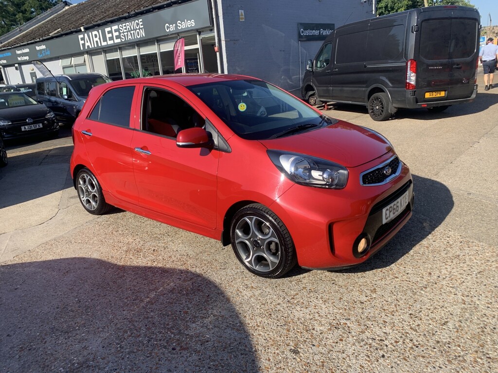 Kia Picanto 1.25 Sport Isg Red #2
