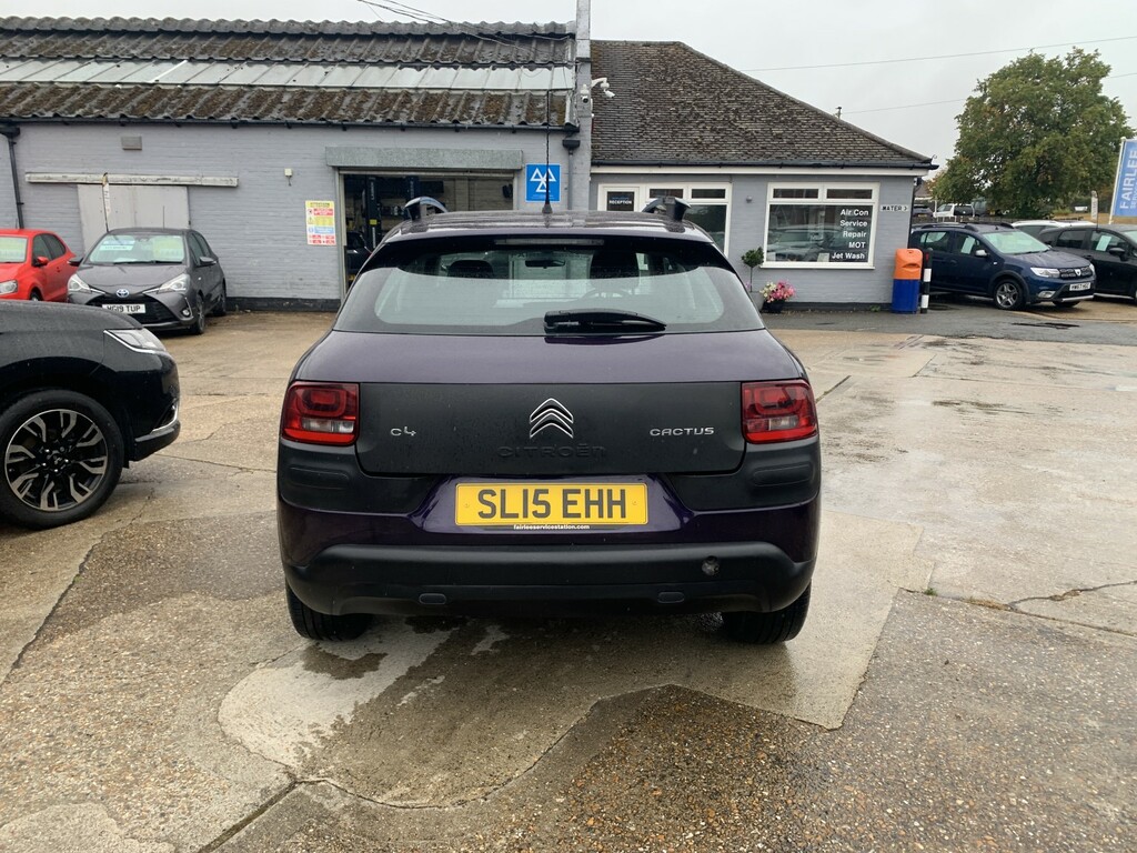 Citroen C4 Cactus Hatchback 1.6 Bluehdi Feel 2015 Purple #5