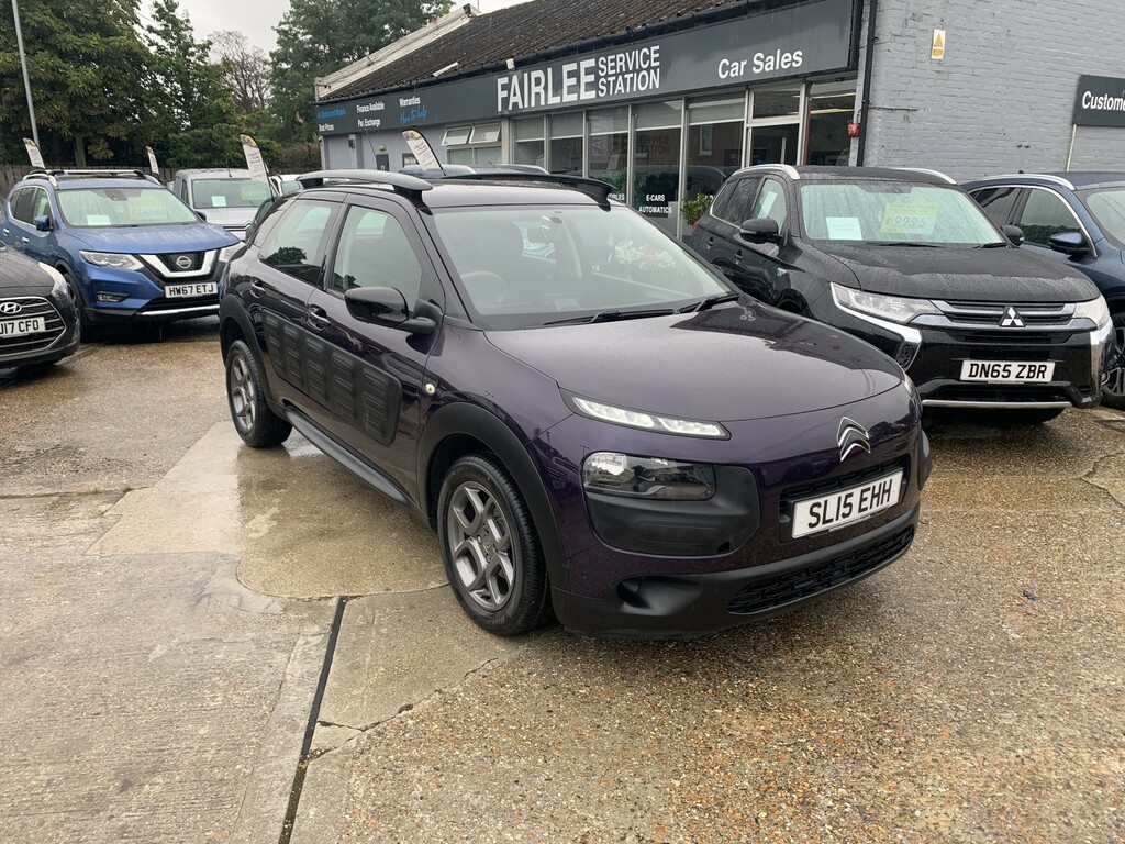 Citroen C4 Cactus Hatchback 1.6 Bluehdi Feel 2015 Purple #2