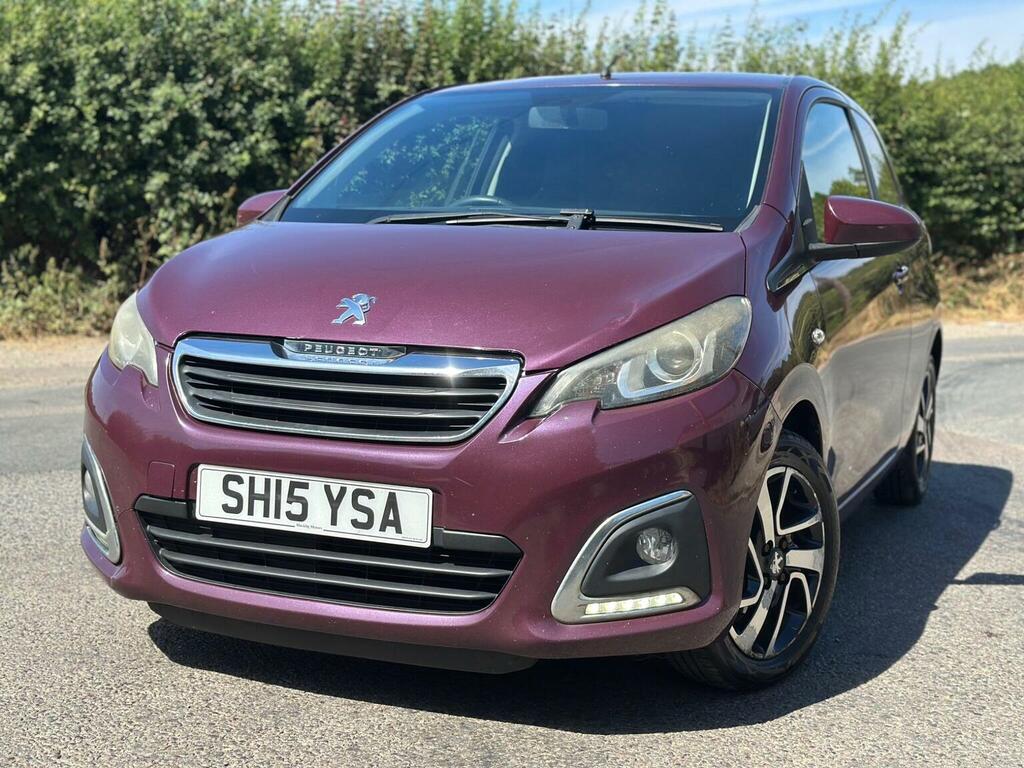 Peugeot 108 1.2 Vti Puretech Allure Euro 5 Purple #2