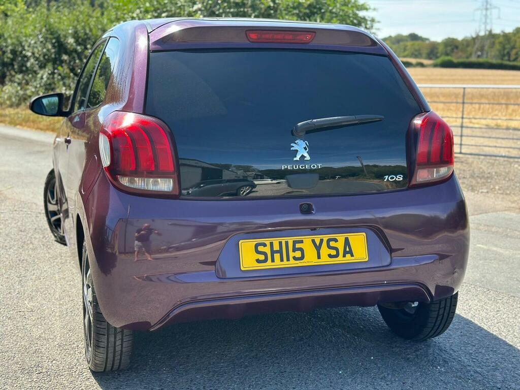 Peugeot 108 1.2 Puretech Allure Euro 6 Red #8