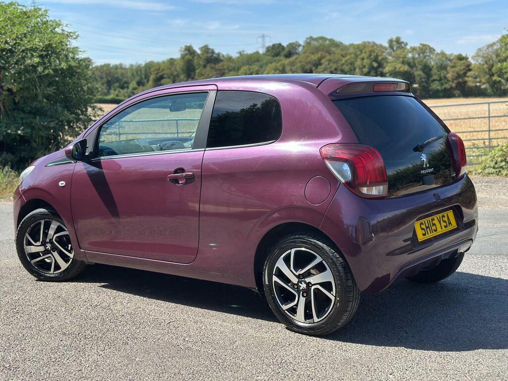 Peugeot 108 1.2 Vti Puretech Allure Euro 5 Purple #6