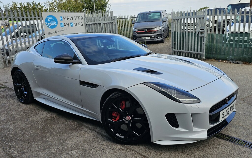 Jaguar F-Type Coupe 5.0 V8 R 201616 White