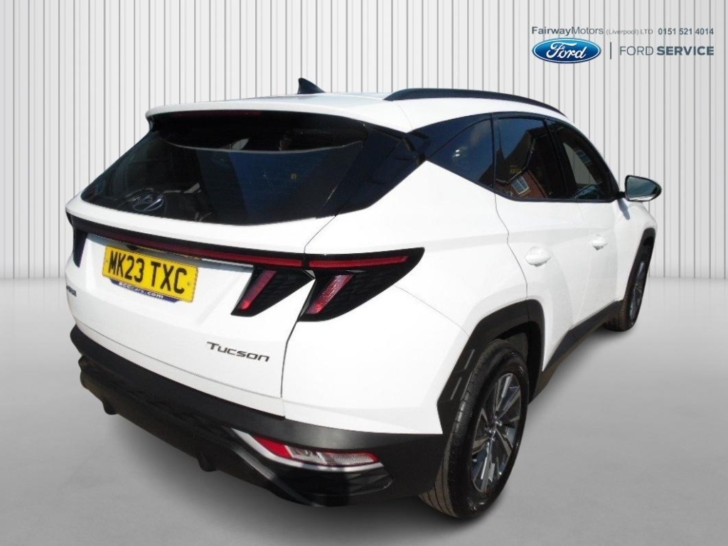 Hyundai Tucson 1.6 T-gdi Se Connect White #3