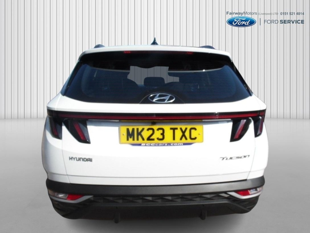 Hyundai Tucson 1.6 T-gdi Se Connect White #4