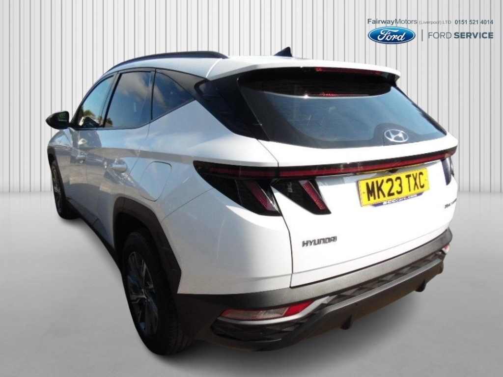 Hyundai Tucson 1.6 T-gdi Se Connect White #5
