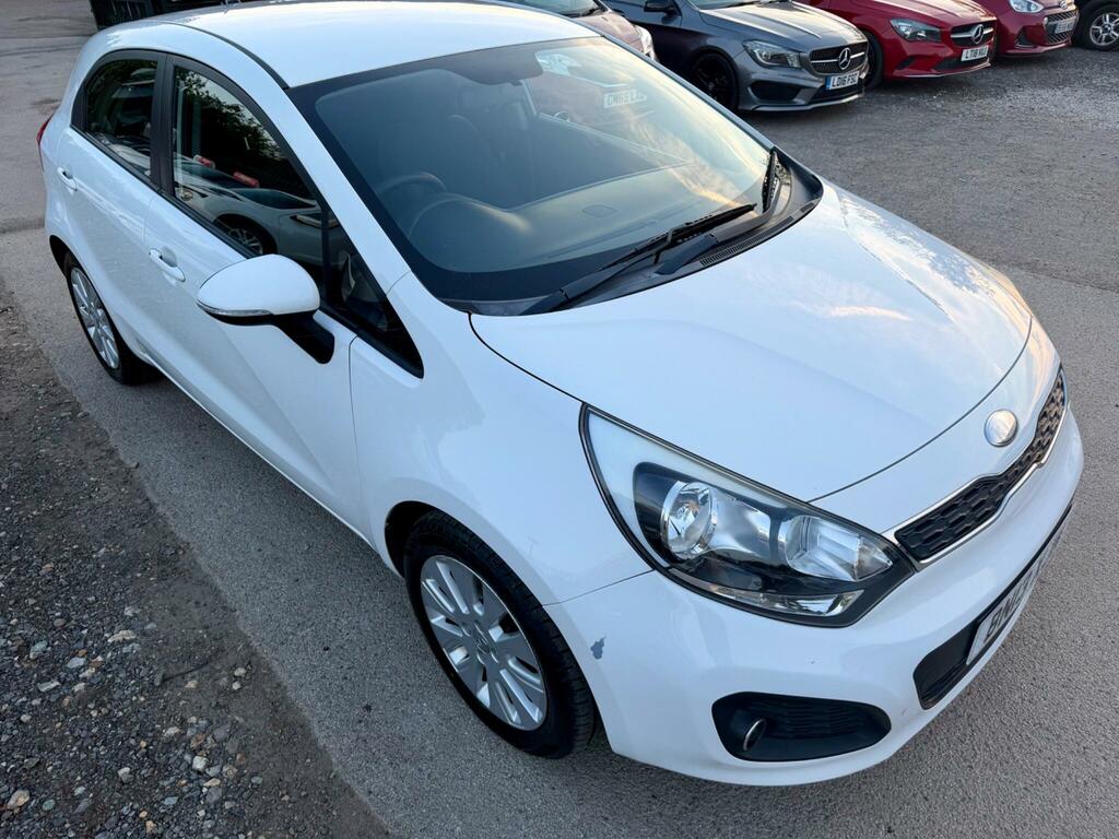 Kia RIO 2 White #6