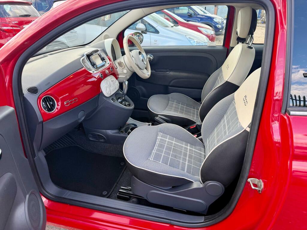Fiat 500 Hatchback 1.2 Lounge Euro 6 Ss 201818 Grey #45