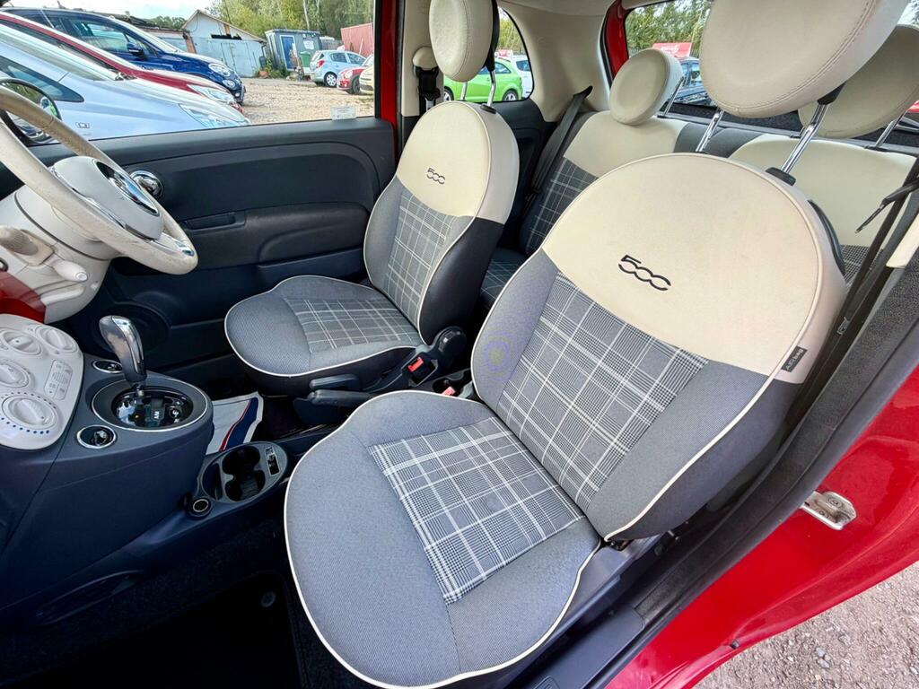 Fiat 500 Hatchback 1.2 Lounge Euro 6 Ss 201818 Grey #44