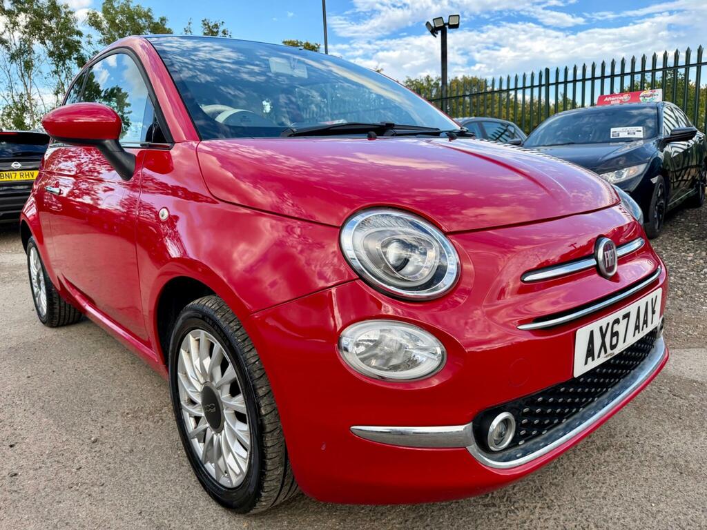 Fiat 500 Lounge Red