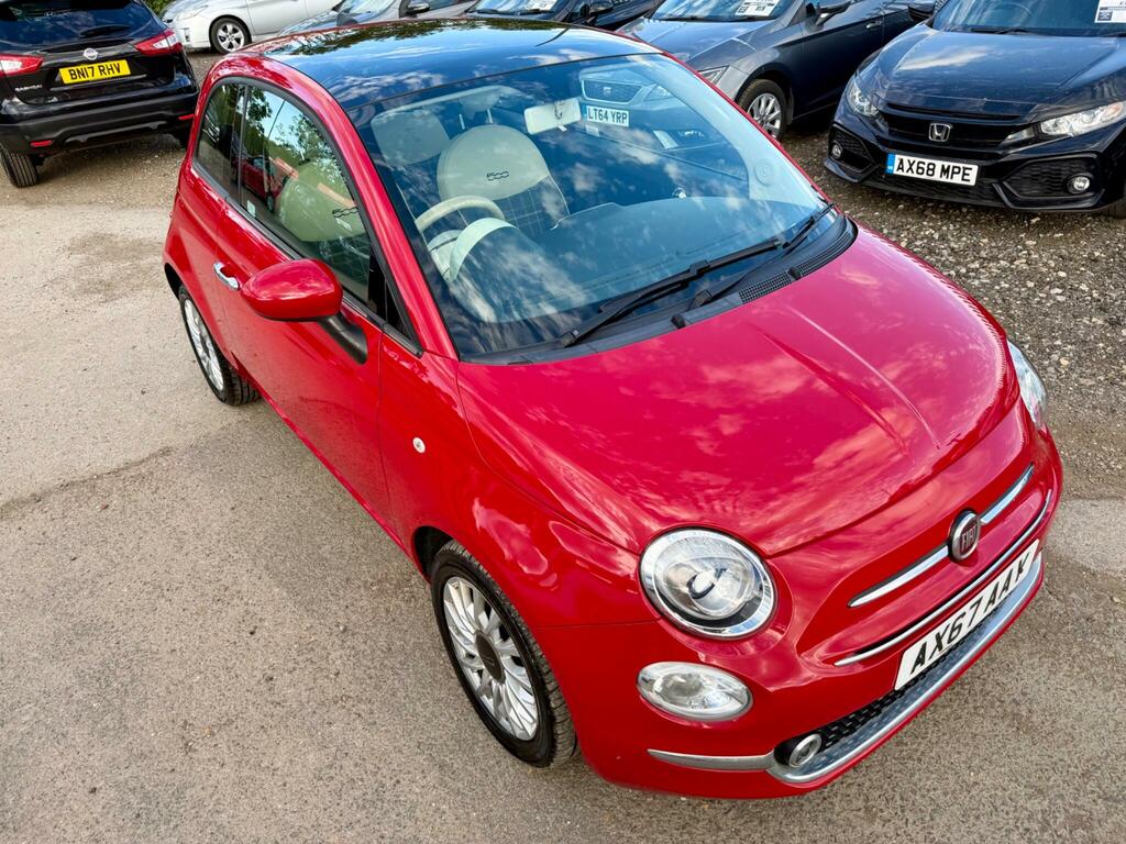 Fiat 500 Lounge Red #2