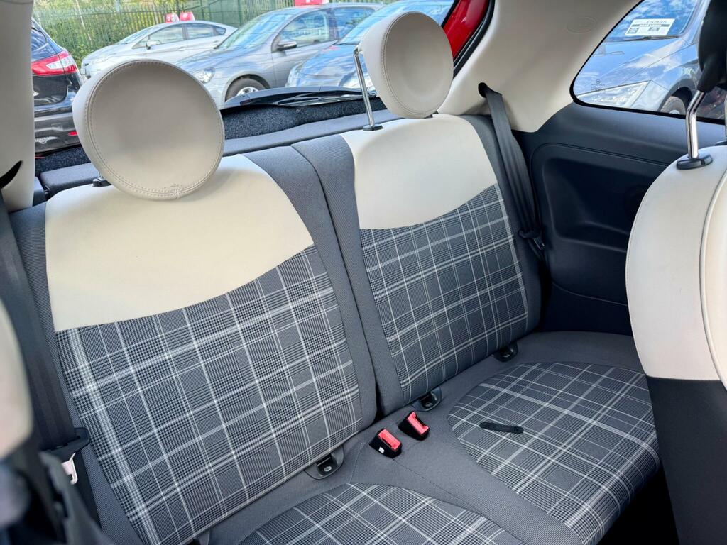 Fiat 500 Hatchback 1.2 Lounge Euro 6 Ss 201818 Grey #25