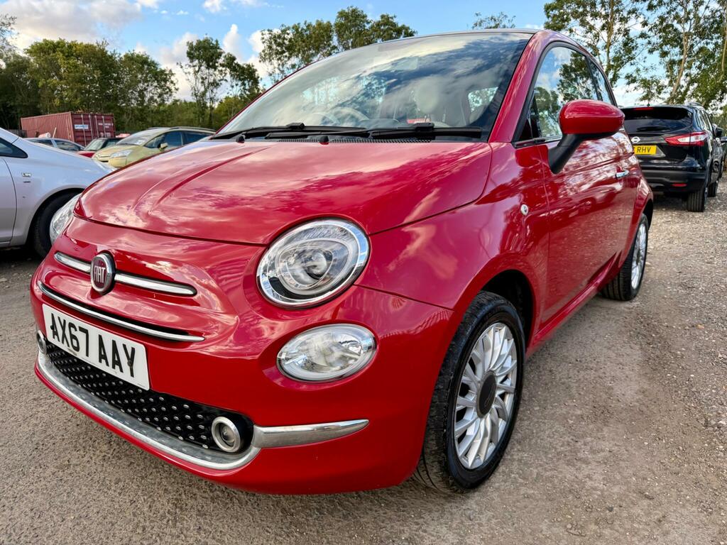 Fiat 500 Hatchback 1.2 Lounge Euro 6 Ss 201818 Grey #10